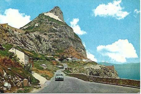 POSTAL A4895: Carretera en Gibraltar
