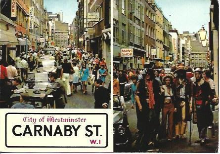 POSTAL A4901: Carnaby Street en Westminster