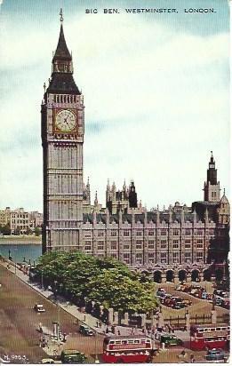 POSTAL A4900: Big Ben en Londres