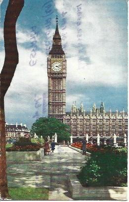 POSTAL A4899: Parlament Square en Londres