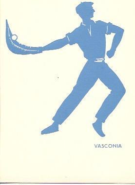 POSTAL A4820: Folklore de España, Vasconia