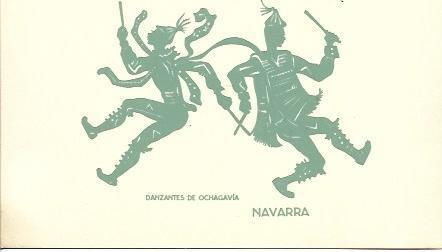 POSTAL A4812: Danzantes de Ochagavia, Navarra