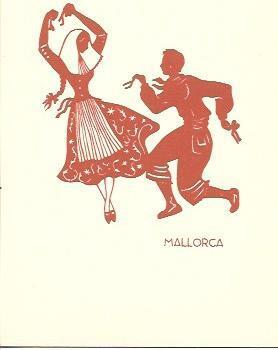 POSTAL A4802: Folklore de España, Mallorca
