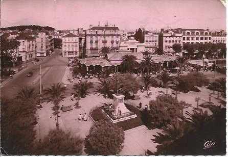 POSTAL A4830: Perpignan, Place Arago