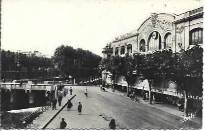 POSTAL A4834: Grand Bazar en Perpignan