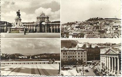 POSTAL A5018: Vistas de Lisboa, Portugal