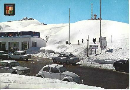 POSTAL A5015: Port d'Envalira en Andorra
