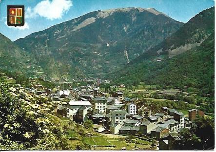 POSTAL A5007: Panoramica de Andorra la Vella