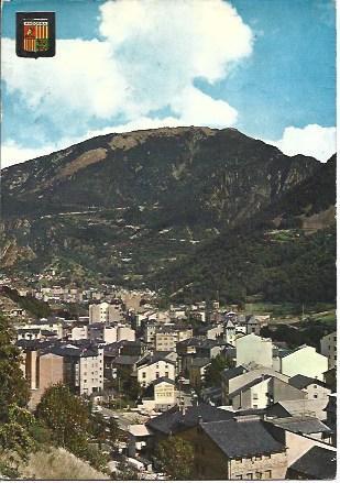 POSTAL A5006: Vista general de Andorra la Vella