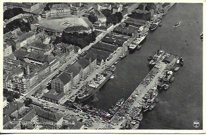 POSTAL A4996: Vista aerea de Kovenhavn