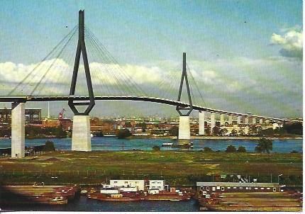 POSTAL A4995: Puente en Hamburgo