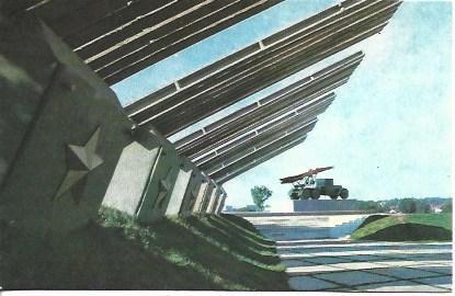 POSTAL A5053: Monumento a la Primera Salva en Orsha, Rusia