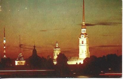 POSTAL A5040: Catedral de Leningrado