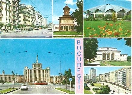 POSTAL A5033: Bucarest