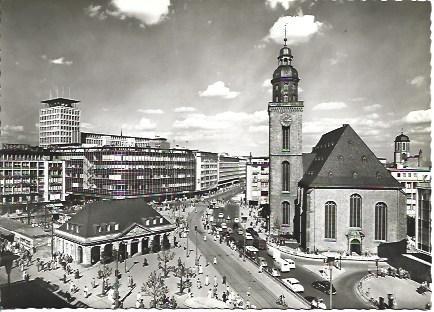 POSTAL A4993: Santa Catalina en Frankfurt