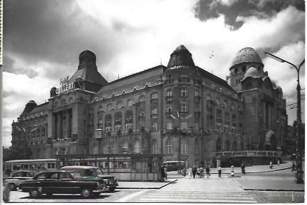 POSTAL A4952: Hotel Gellert en Budapest