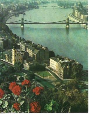 POSTAL A4951: Vista de Budapest