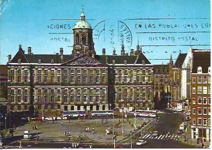 POSTAL A4948: Palacio de Amsterdam