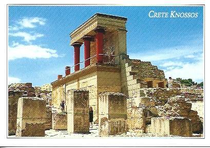 POSTAL A4940: Knossos en Creta