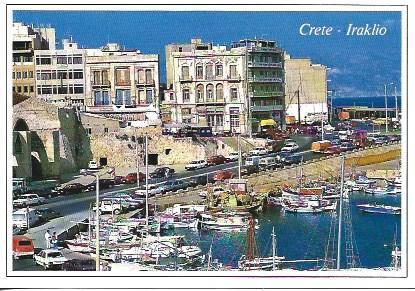 POSTAL A4938:  Herakleion en Creta