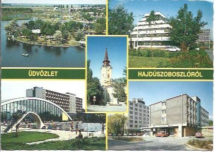 POSTAL A4958: Edificios en Hungria