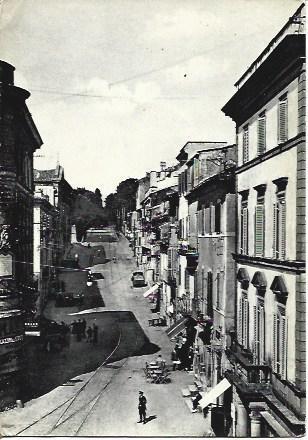 POSTAL A4978: Corso Vittorio Colonnos en Marino Laziale