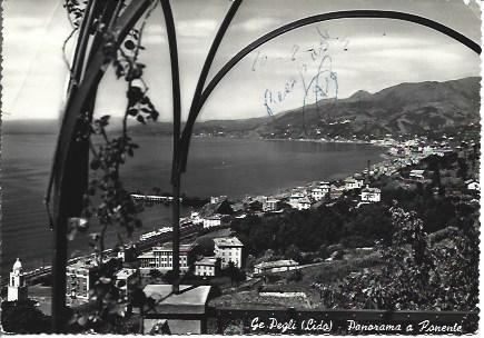 POSTAL A4970: Panoramica de Ge Pegli