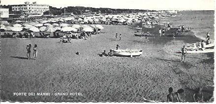POSTAL A4968: Grand Hotel en Forte dei Marmi