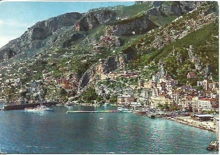 POSTAL A4963: Vista de Amalfi en Napoles
