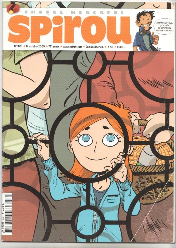 Revista Spirou num 3731, año 72, 14/9/2009 - Lady S suspense a Lisbonne