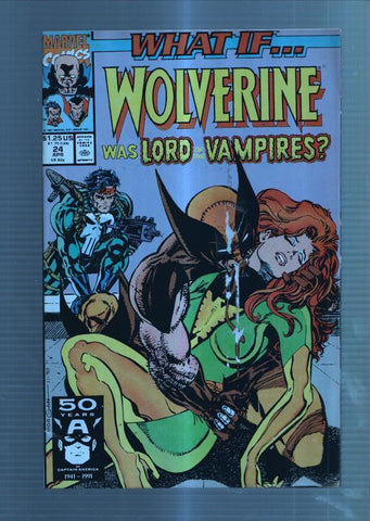 What If vol 2 numero 24: Wolverine: Lord of the Vampire (leve tara cubierta segun imagen)
