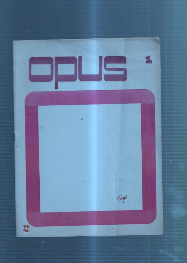 Fazine: Opus numero 1