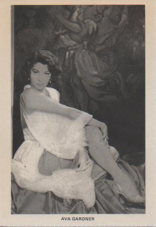 Postal E07747: Las Mas Bellas Postales. Cine de los años 50. Ava Gardner