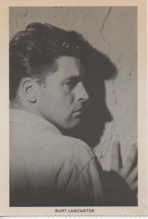 Postal E07744: Las Mas Bellas Postales. Cine de los años 50. Burt Lancaster