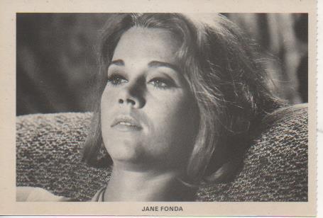 Postal E07769: Las Mas Bellas Postales. Cine de los años 60. Jane Fonda