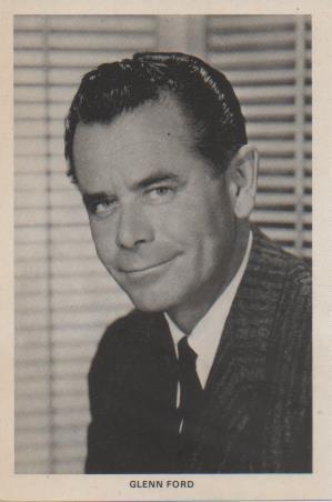 Postal E07738: Las Mas Bellas Postales. Cine de los años 50. Glenn Ford