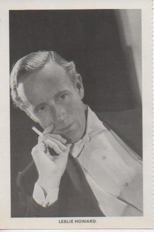 Postal E07700: Las Mas Bellas Postales. Cine de los años 40. Leslie Howard.