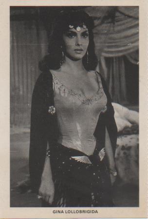 Postal E07737: Las Mas Bellas Postales. Cine de los años 50. Gina Lollobrigida