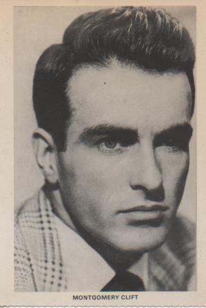 Postal E07735: Las Mas Bellas Postales. Cine de los años 50. Montgomery Clift