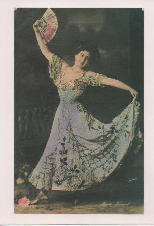 Postal E07781: Las Mas Bellas Postales del Siglo XIX y XX. Artistas Famosas. Maria Vicent