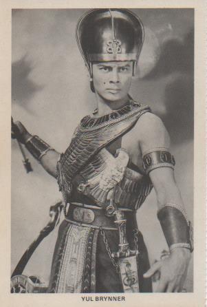 Postal E07729: Las Mas Bellas Postales. Cine de los años 50. Yul Brynner