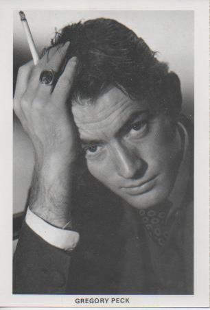 Postal E07843: Las Mas Bellas Postales. Los Galanes Miticos del Cine. Gregory Peck