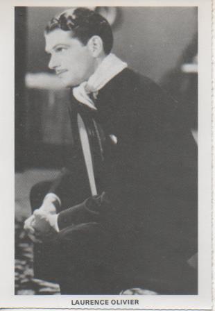 Postal E07842: Las Mas Bellas Postales. Los Galanes Miticos del Cine. Laurence Olivier