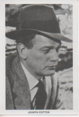 Postal E07840: Las Mas Bellas Postales. Los Galanes Miticos del Cine. Joseph Cotten