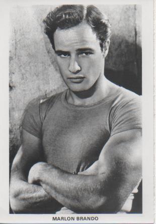 Postal E07838: Las Mas Bellas Postales. Los Galanes Miticos del Cine. Marlon Brandon