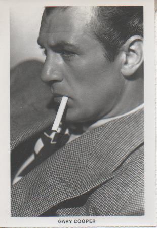 Postal E07829: Las Mas Bellas Postales. Los Galanes Miticos del Cine. Gary Cooper