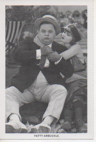 Postal E07863: Las Mas Bellas Postales. Cine de los años 20 y 30. Fatty Arbuckle