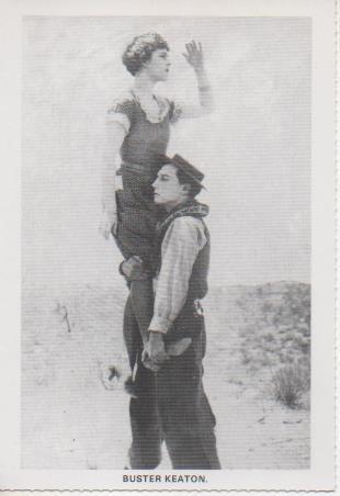 Postal E07862: Las Mas Bellas Postales. Cine de los años 20 y 30. Buster Keaton