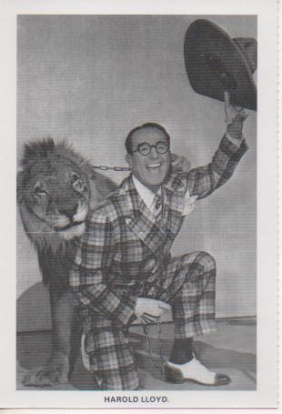 Postal E07859: Las Mas Bellas Postales. Cine de los años 20 y 30. Harold Lloyd
