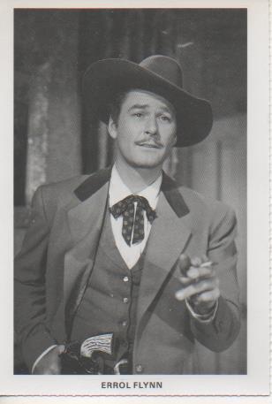 Postal E07827: Las Mas Bellas Postales. Los Galanes Miticos del Cine. Errol Flyn